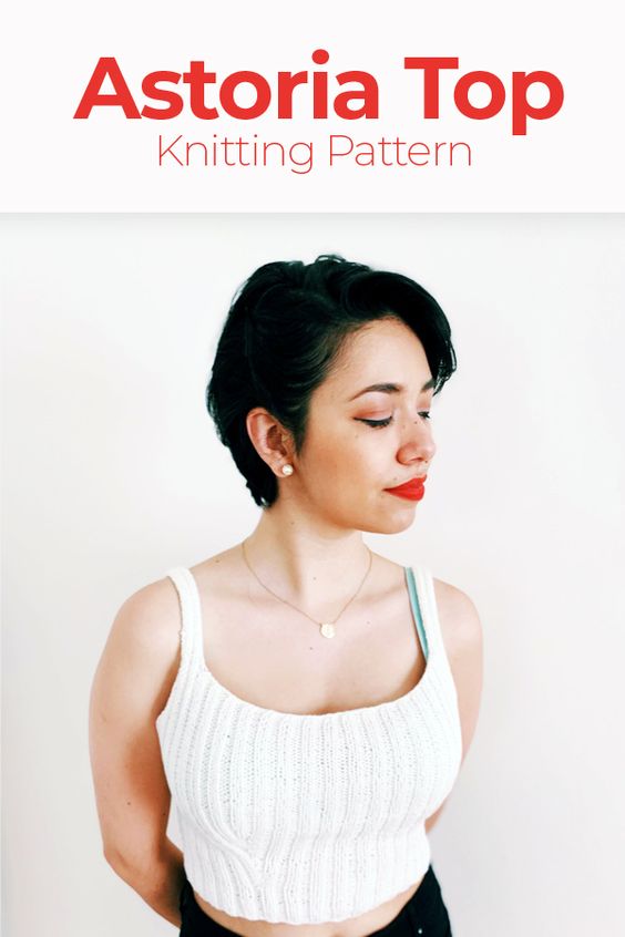 Astoria Top – Knitting Pattern – The Knit Yorker